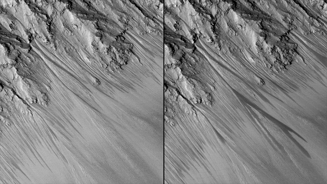 Flowing water on Mars