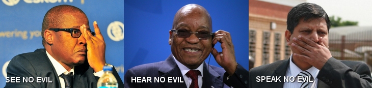 Molefe, Zuma and Gupta - The Bell Pottinger Effect!